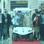 PM Narendra Modi inspects Tripura’s Maharaja Bir Bikram Airport
